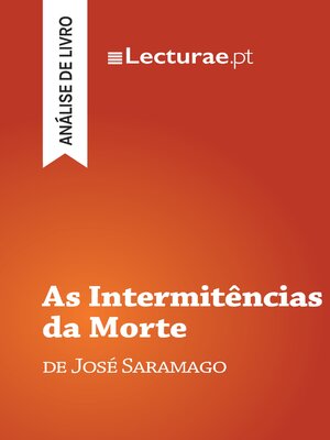 cover image of As Intermitências da Morte — José Saramago (análise de livro)